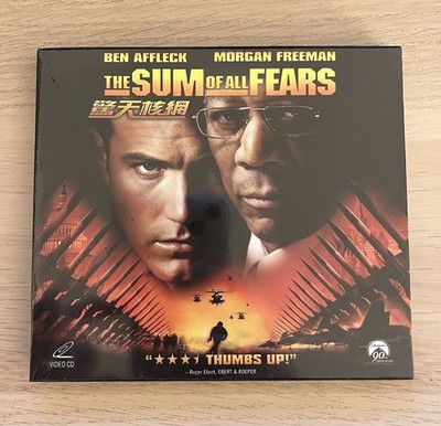The Sum Of All Fears 2002 Video CD/DVD Neu