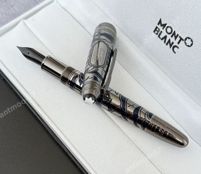Hot Montblanc Fountain NIB-Meisterstuck Solitaire Around the World Y3 LeGrand