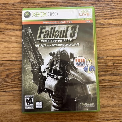 Fallout 3 Game Add-On Pack - The Pitt and Operation: Anchorage (Xbox 360) CIB