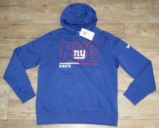 Nike New York Giants Classic Blue 80 Hoodie Jacket size Men's Medium