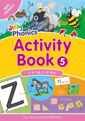 Jolly Phonics Activity Book 5 by Sara Wernham (Paperback Book)