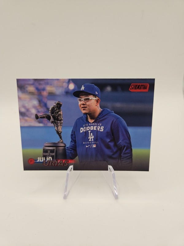 2023 Topps Stadium Club - Julio Urias #107 Red Foil