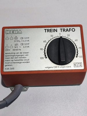 HEMA Trein Trafo S21P / 4AA 2610   Fahrregler H0/N   Top Zustand & Geprüft!