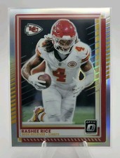 2025 Panini Donruss Optic - Rashee Rice #179 Holo Prizm Kansas City Chiefs