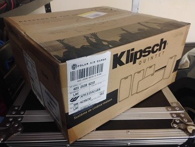 Klipsch Quintet 5 Speaker Home Theater System Black NIB Factory Sealed