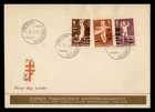 DR WHO 1948 FINLAND FDC TB CHILD SEMI POST OVPT COMBO M82662