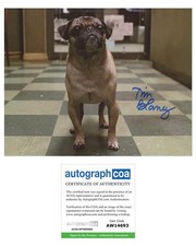Tim Blaney "Men in Black" AUTOGRAPH Signed 'Frank the Pug' 8x10 Photo