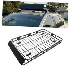 59" x 39" x 5.1" Universal Adjustable Roof Rack Cargo Carrier 67" x 39" x 5.1"