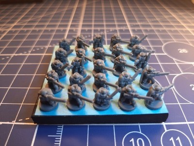 3D Printed 8mm EPIC SCALE Space Explorers Snipers x  25