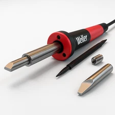 Weller 80W/120V Corded Soldering Iron Kit with LED Halo Ring, Secure & Firm Grip