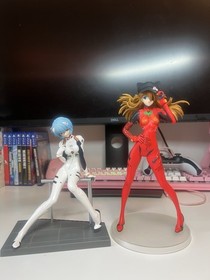 Neon Genesis Evangelion Figure Ayanami Rei and Asuka SEGA Official