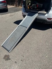 pet ramp for car, grey 39.5" folds out to full 6.5 ft. PetSafe