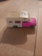 MAJORETTE #278 PINK CAMPING CAR  1:60 - SPECI...