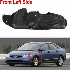 Fits 2006-2011 Civic Sedan Front Left Side Fender Splash Shield OEM# 74151SNAA10