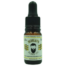Morgan's Men's Original Indian Peppermint, Mandarin & Tea Tree Beard Oil 10ml