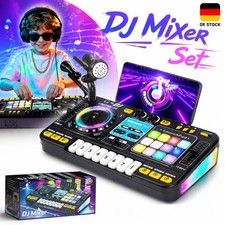 Kinder DJ Mischpult Mikrofon Party Equipment ...