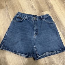 Wrangler Denim Shorts Size 12 VTG Vintage