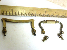 2 good old-antique french carriage clock handle & fittings  (C2)