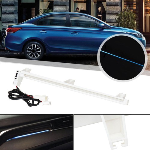 Car Interior Decor LED Console Atmosphere Light Ice Blue For Toyota Camry 2018 - Picture 4 of 12
