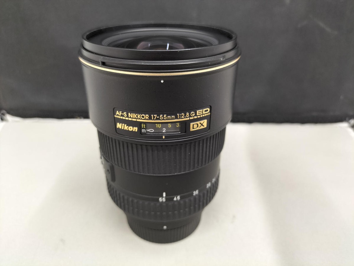 NIKON AF-S 17-55MM 1:2.8 G DX WIDE ANGLE ZOOM LENS 377105 | eBay