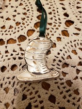 New Dr. Seuss Cat in the Hat Silver Ornament