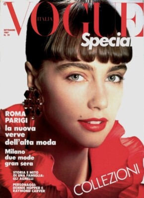 VOGUE Magazine Italia September 1987 ROBERTA CHIRKO Susie Bick MARIA JOHNSON Vtg