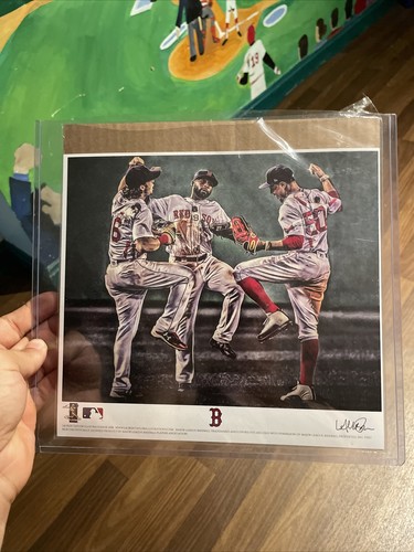 Lauren Taylor Illustrations Boston Red Sox 2018 8x10
