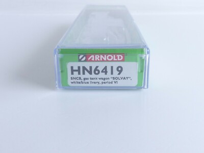 ARNOLD HN6419 / WAGON CITERNE A BOGIES SOLVAY DE LA SNCB Ep VI | UK