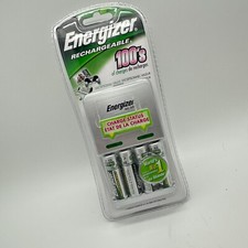 ENERGIZER RECHARGEABLE FOR AAA AA WITH 4 AA BATTERIES 2000mAh NOS