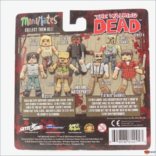 The Walking Dead - Minimates - Rosita and Father Gabriel - series 8 pack - Picture 2 of 2