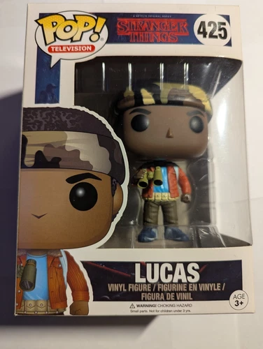 Funko Pop! Vinyl: Stranger Things - Lucas Sinclair (w/ Binoculars) #425 Combine
