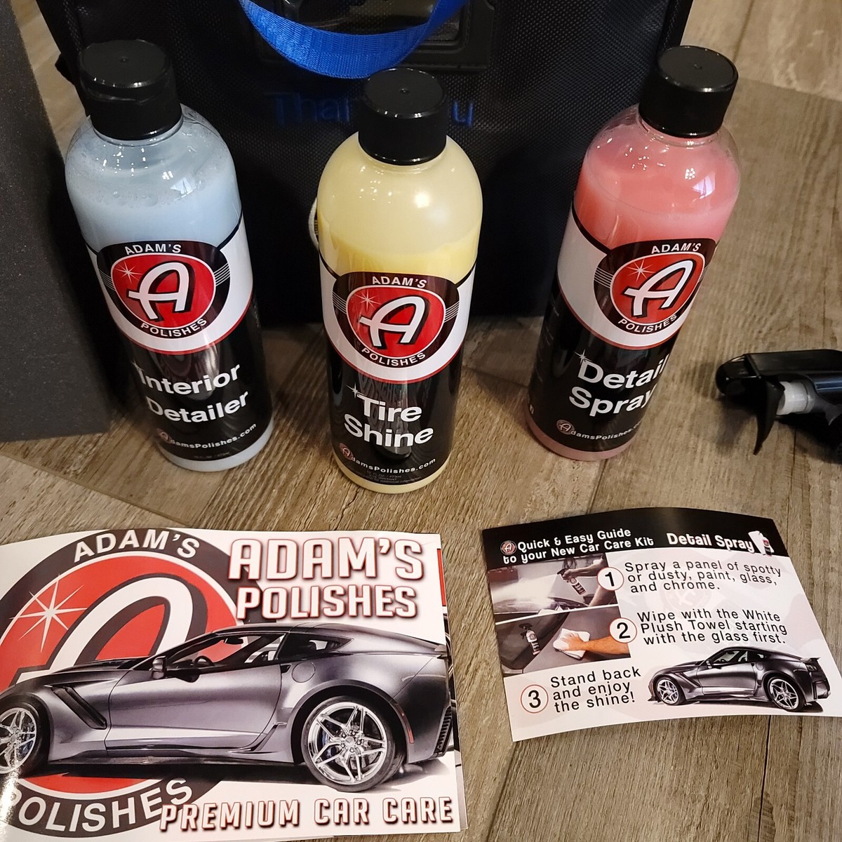 NEW Adams Polishes Complete Vehicle Detail Kit GM | eBay