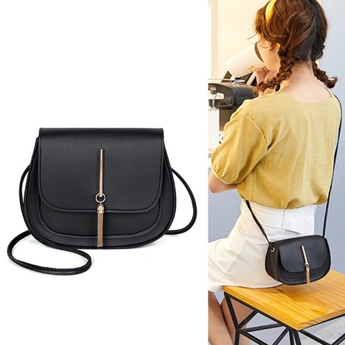 Trendy Mini Crossbody Bag for Fashionable Ladies PU Sling Bags Phone Purse - Picture 2 of 12