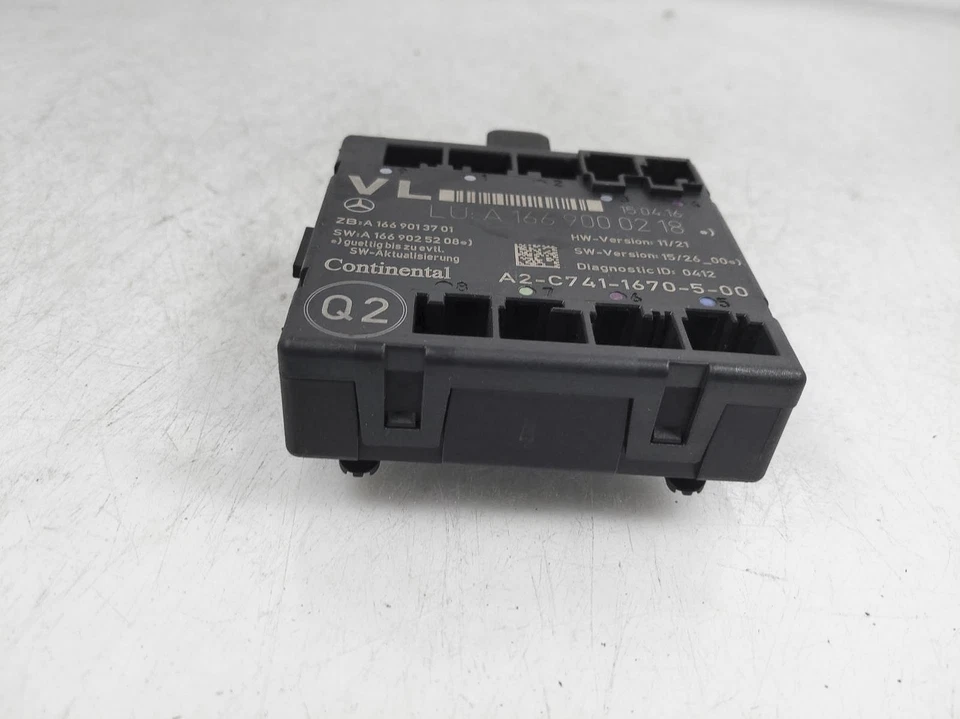 Módulo de control de puerta del conductor delantero Mercedes-Benz Cla250 2014-2019 166-900-02-18 Foto 2 de 4