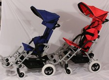 NEW Red Special Needs Stroller 16-18 in seat. Canopy, Transit option 150 lb