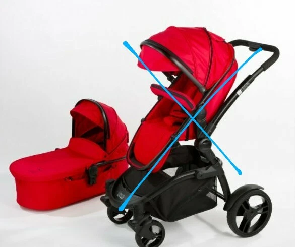 Libelulle Linoa 2.0 baby seat red, new