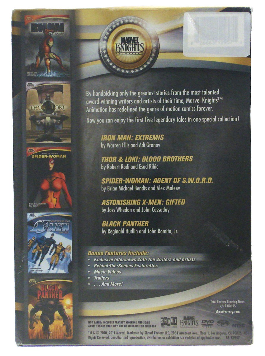 Marvel Knights Gift Set (DVD) for sale online | eBay