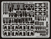 MW22 Eduard 32162 A6M2 Zero Type 21 Exterior 1/32 Pe Set For Tamiya 60317
