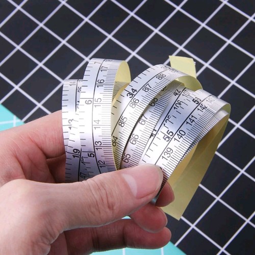 151cm Self-Adhesive Metric Measure Tape Vinyl Ruler For Sewing Machines Sticker. - Picture 2 of 12