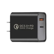 US 2 Port Fast Quick Charge QC 3.0 USB Hub Wall Home Charger Power Adapter Lot