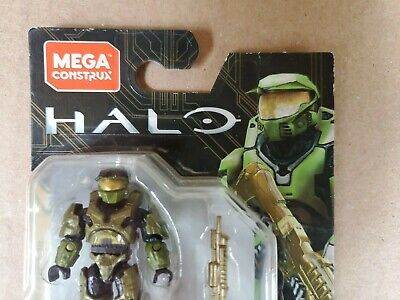  Halo Heroes Mega Construx Pro Builders Series 10 Master Chief  Mini Figure GFT35 : Toys & Games