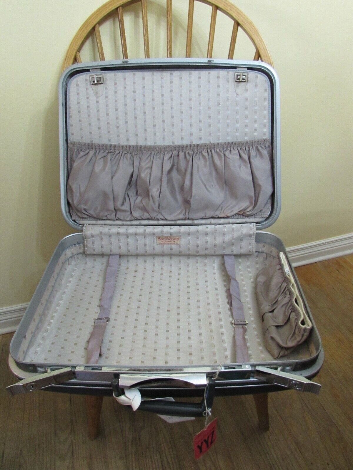 SAMSONITE Silhouette Suitcase, Midcentury Vintage