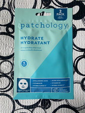 Patchology HYDRATE Thirst Quenching Sheet Masks 2 Masks NIP