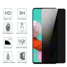 Privacy Anti-Spy Tempered Glass Screen Protector For Samsung Galaxy A51 / A51 5G