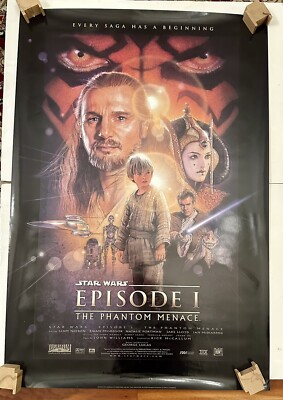Star Wars The Phantom Menace Original Movie Poster 27x40 | eBay