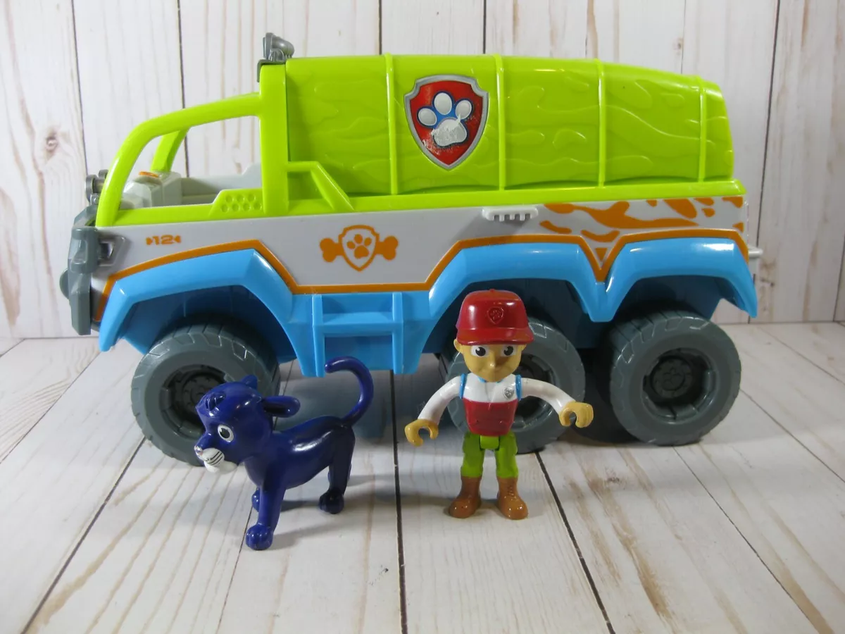 Paw Patrol Jungle Rescue Paw Terrain Vehicle 2 Figures Ryder Action