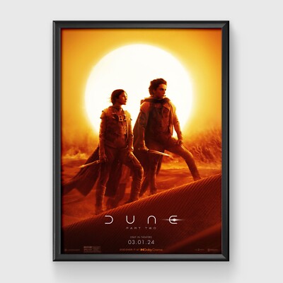 Dune Part Two Poster 2024 Movie Dune 2 Denis Villeneuve A2 A3 | eBay