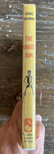 The Naked Sun by Isaac Asimov HC Book + Dust Jacket (1957,1st Book Club Edition) - Picture 2 of 19