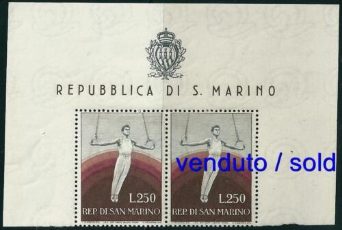 ** San Marino 1954-1955: PROPAGANDA SPORTIVA Lire 250 - Zdjęcie 1 z 1