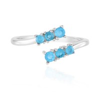 Cavill Ring 925 Sterlingsilber Platin Apatit 0,38Ct Damen Schmuck
